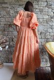 Nonni Gingham Darling Dress Orange?